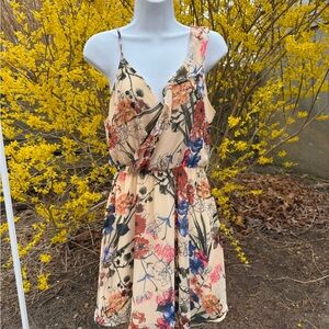 ASTR Floral Mini Dress M